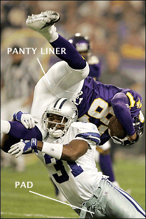 Pussies in pads